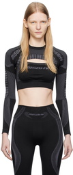 MISBHV Black Shrug Sport Top