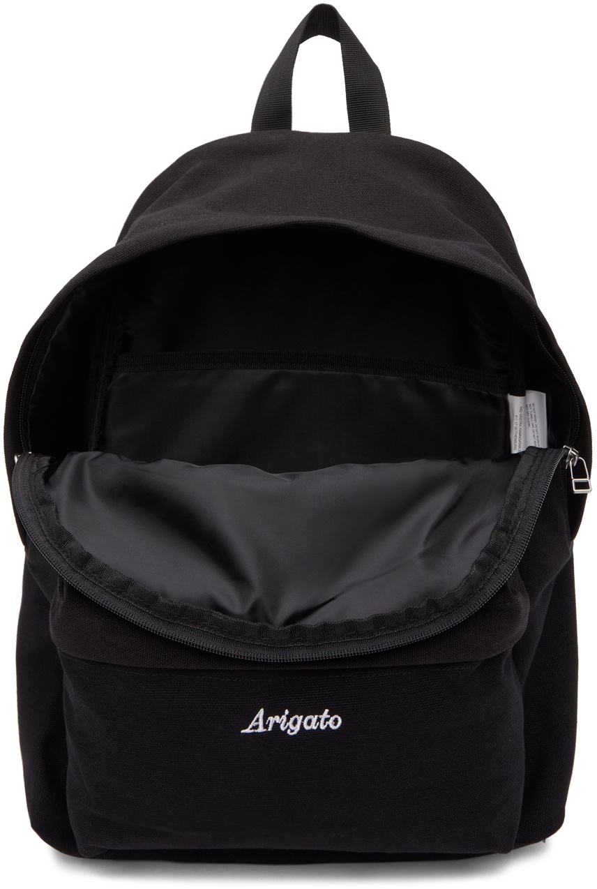 Axel Arigato Black Script Logo Backpack Axel Arigato