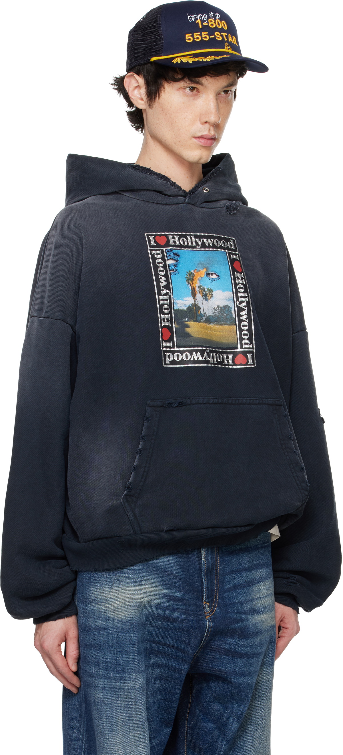 PALY Black 'My Own Private Hollywood' Hoodie PALY