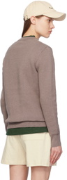 Museum of Peace & Quiet Brown 'Natural' Sweater