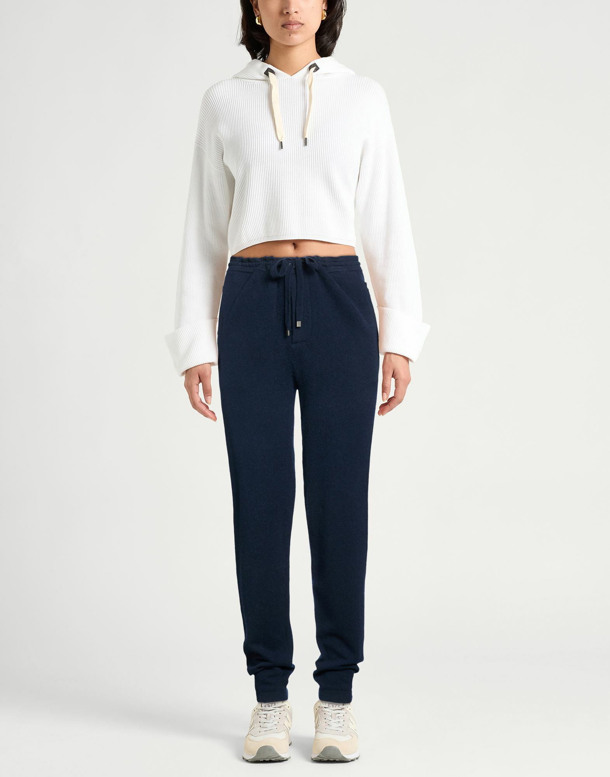 Boglioli Womens Pants in Navy
