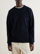 Maison Margiela - Knitted Wool Sweater - Blue