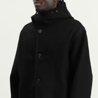 Our Legacy Men's Stamped Wool Liner Jacket in Black