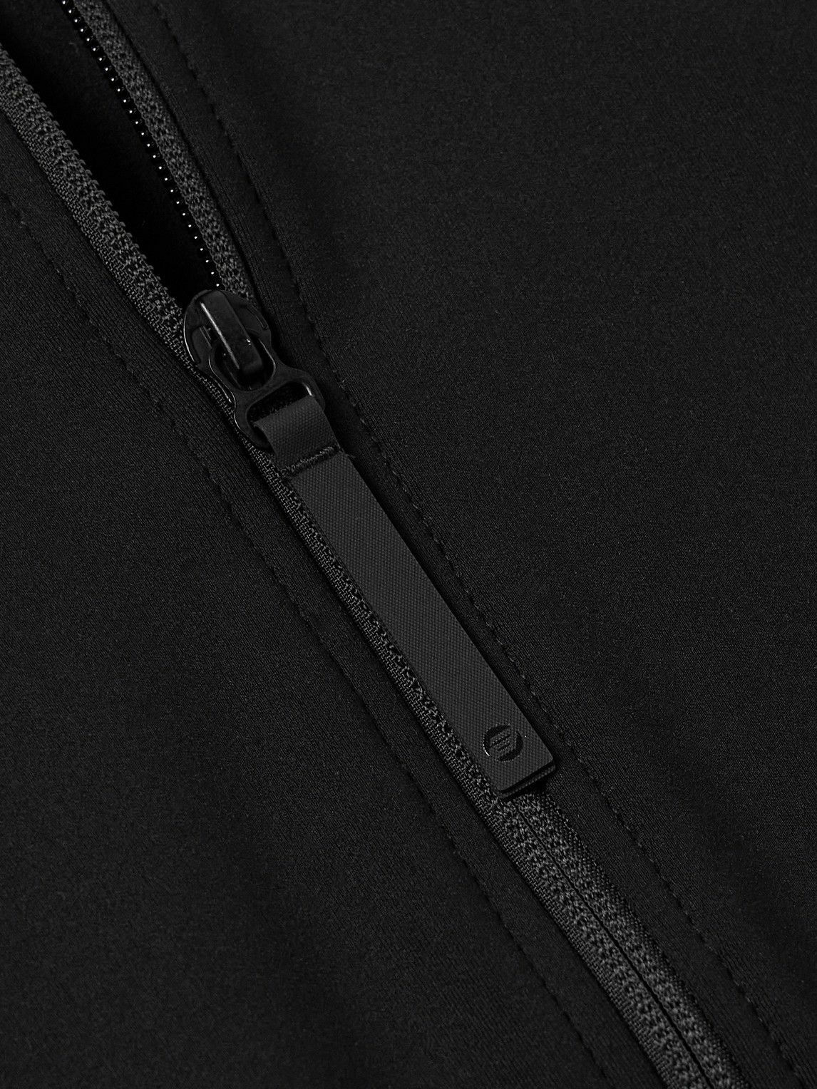 Aztech Mountain - Ajax Slim-Fit Stretch-Jersey Zip-Up Ski Base Layer - Black