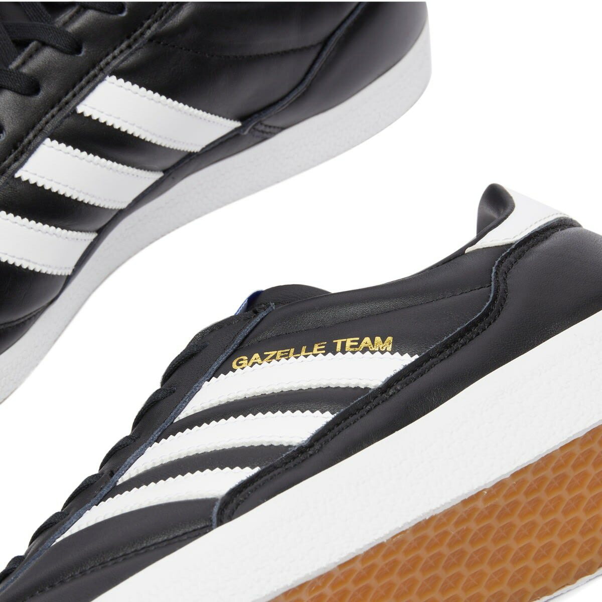 スニーカー adidas Gazelle Team Black White Adidas Gazelle Team in Core Black/White/Blue adidas