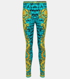 Versace Regalia Baroque jersey leggings