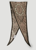 Acne Studios - Paisley Diamond Scarf in Brown