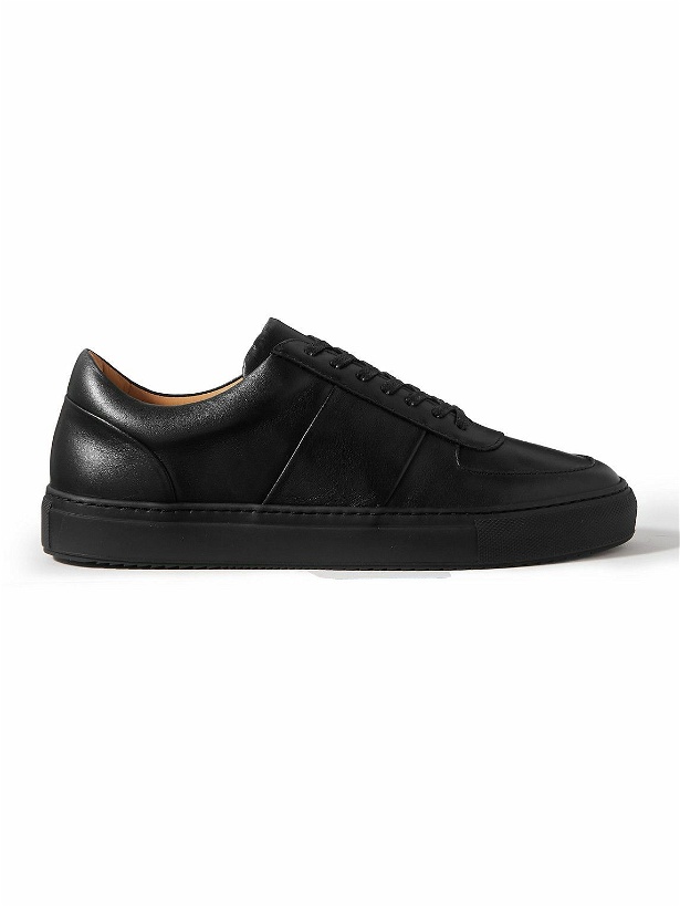 Photo: Mr P. - Leather Sneakers - Black