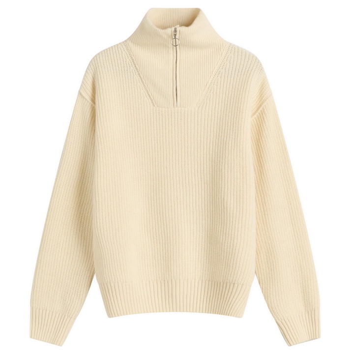 Photo: Girls of Dust Women's Fly Deck Zip Jumper in Off White