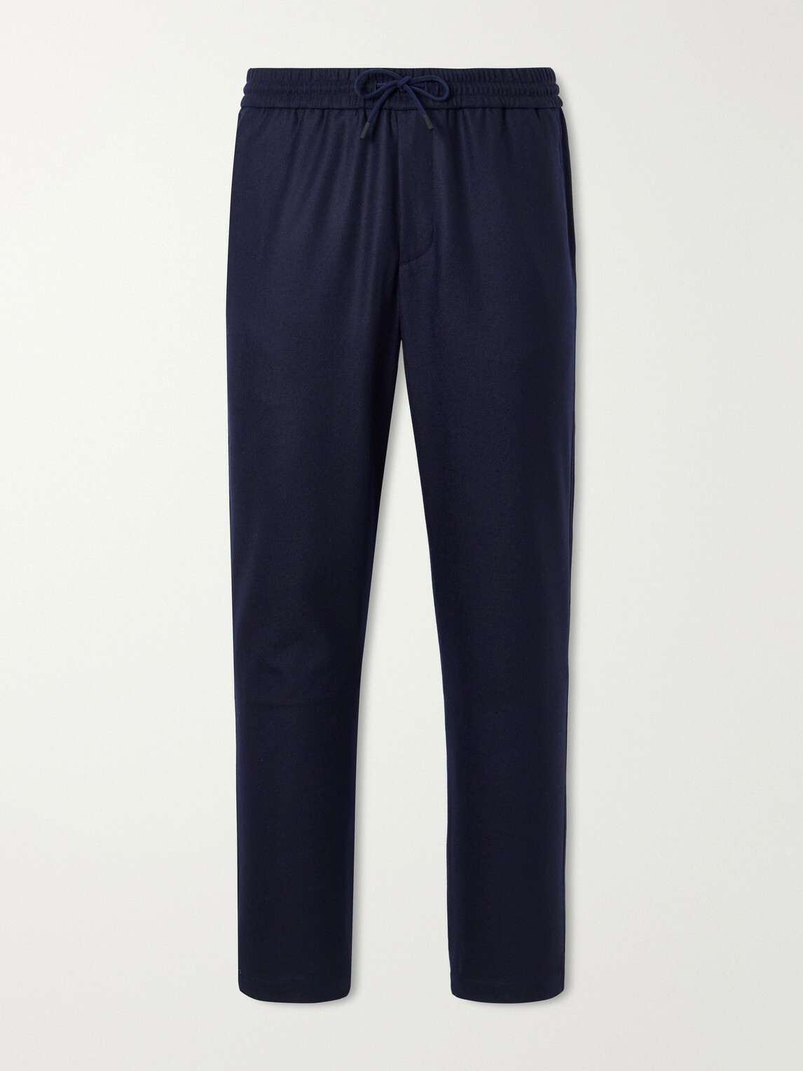 SEASE - Mindset Straight-Leg Stretch Virgin Wool-Flannel Trousers - Blue