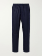 SEASE - Mindset Straight-Leg Stretch Virgin Wool-Flannel Trousers - Blue
