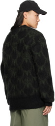 South2 West8 Black Mohair Sweater