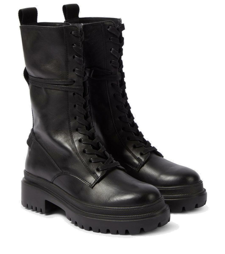 Photo: Bogner Chesa Alpina leather combat boots