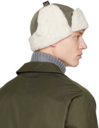 Snow Peak Gray Takibi Flight Aviator Hat