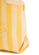 Chloe Stripy East-west Canvas Tote bag - Yellow - One Size