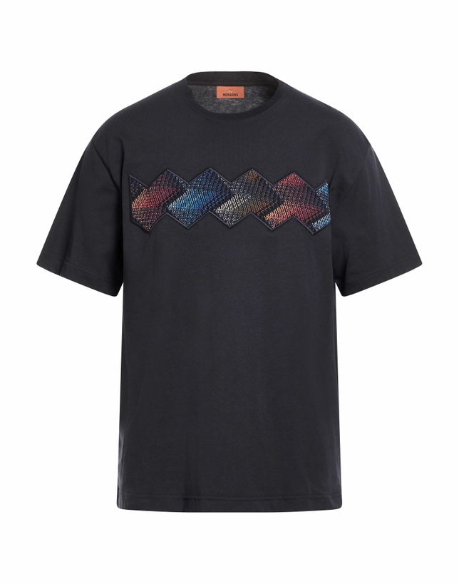 Photo: Missoni Mens T-shirt Midnight in Blue