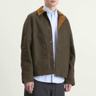 Foret Men's Aspen Oilskin Jacket in Army