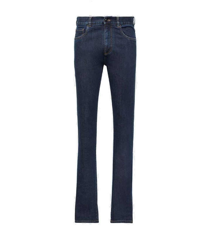 Photo: Canali 5-pocket straight jeans