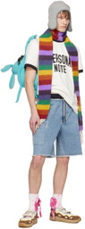 A PERSONAL NOTE 73 Blue Drawstring Denim Shorts