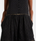 Marant Etoile Vickie polka-dot cotton romper
