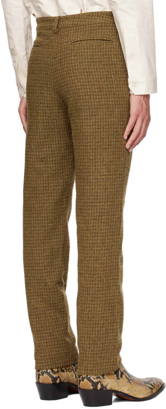 Juntae Kim SSENSE Exclusive Yellow Corset Trousers