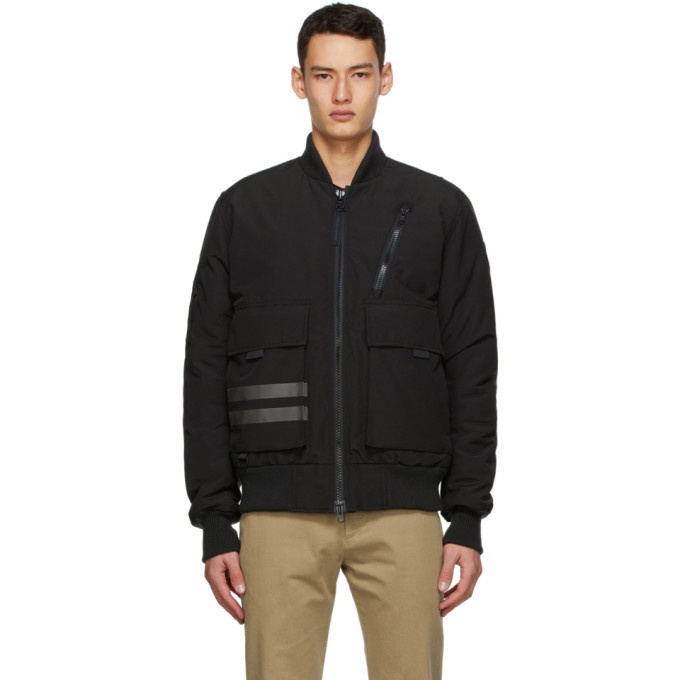 Photo: Canada Goose Black Down Kirkland Bomber Jacket