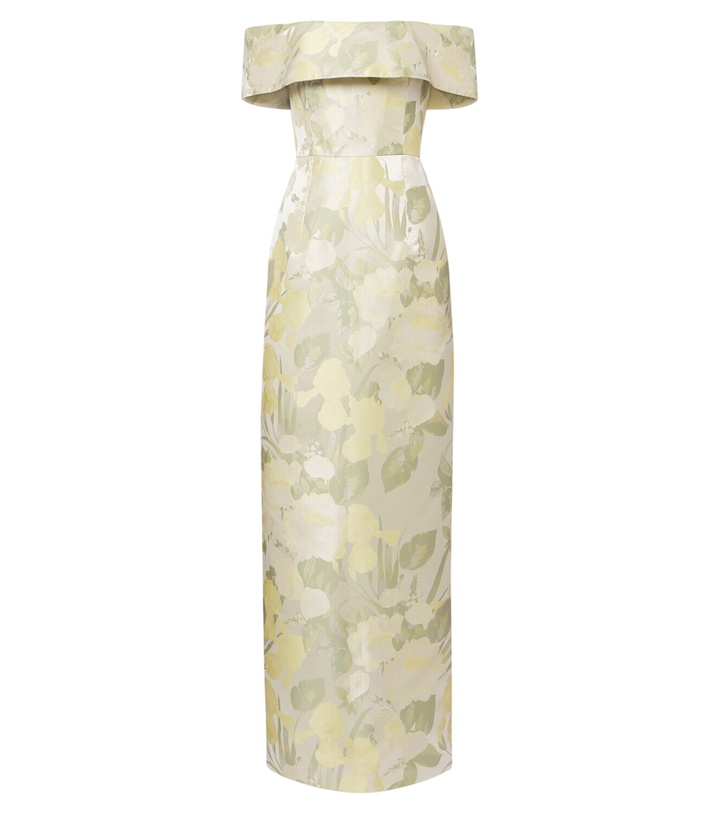 Photo: Markarian Clover floral gown