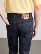 KAPITAL - Okabello Straight-Leg Flared Jeans - Blue
