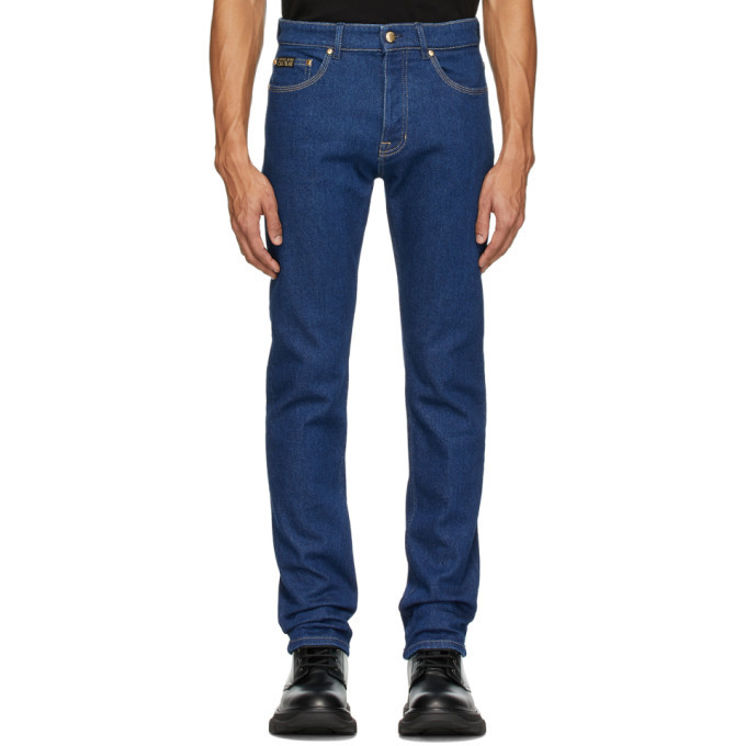 Photo: Versace Jeans Couture Indigo Slim Icon Jeans