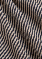 Raith Rafael Striped Knit T-shirt Navy