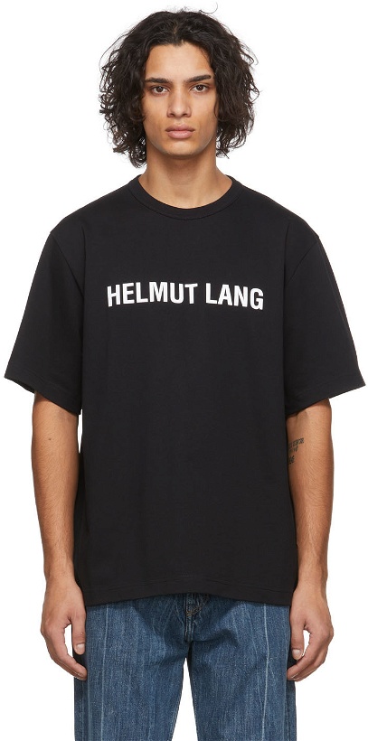 Photo: Helmut Lang Black Core Logo T-Shirt