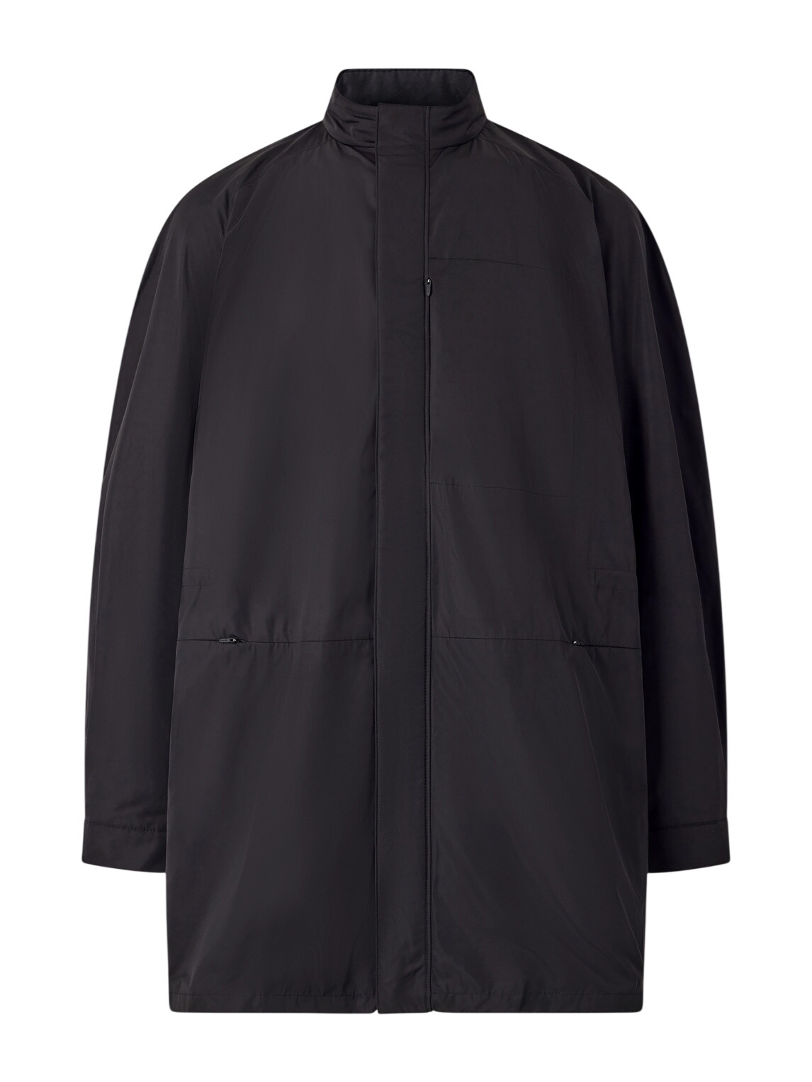 AMOMENTO Brown Wool Raglan Coat AMOMENTO