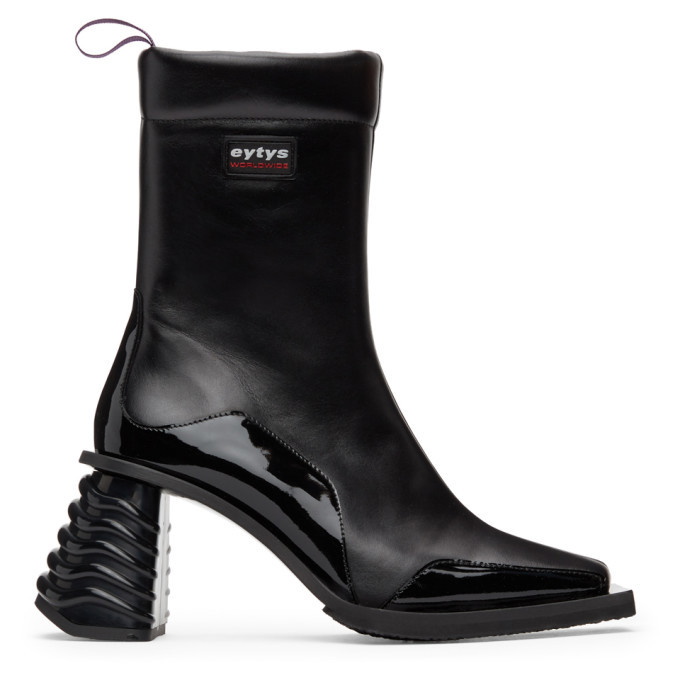 Photo: Eytys Black Leather Gaia Boots