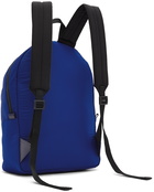 Alexander McQueen Blue Graffiti Metropolitan Backpack