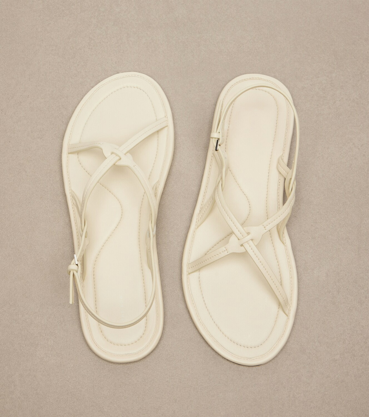 The Row Malick Strap leather sandals
