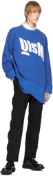 Undercoverism Blue Printed Sweatshirt