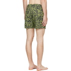 Vivienne Westwood Khaki Classic Boxer Swim Shorts