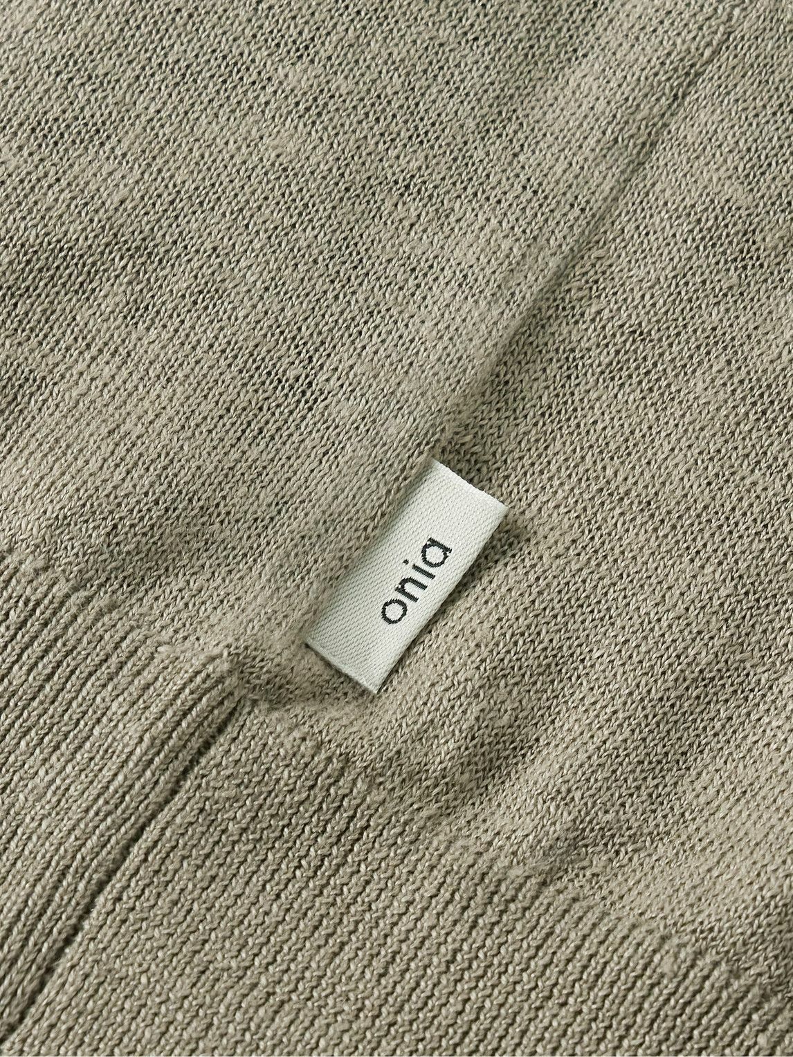 Onia - Linen Sweater - Green