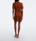 Melissa Odabash Coco open-knit polo dress