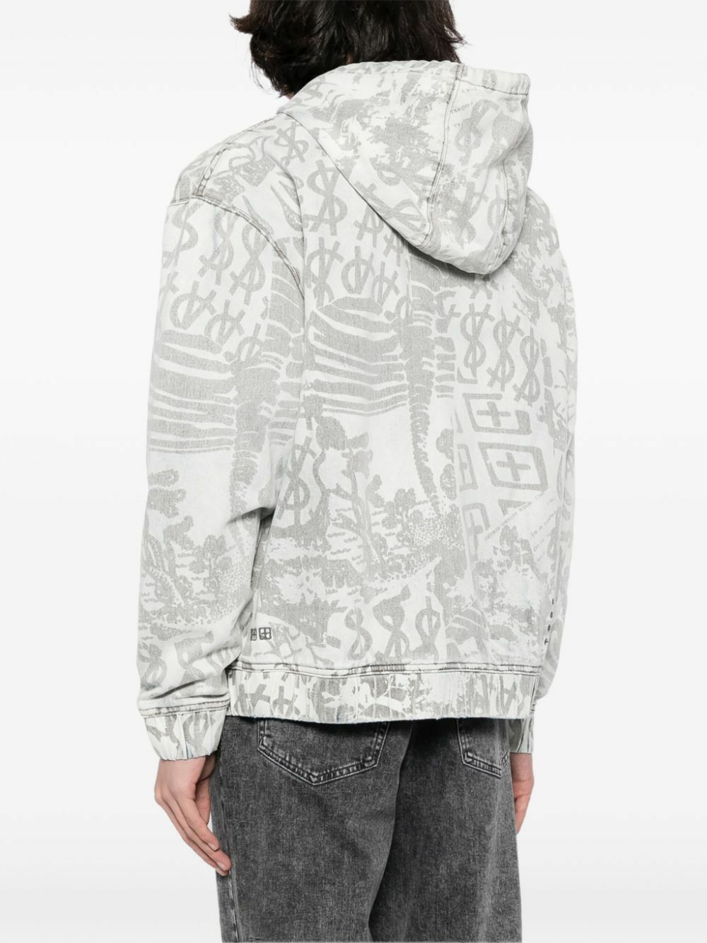 Ksubi Kollage Zip-Up Hoodie Ksubi