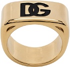 Dolce & Gabbana Silver 'DG' Ring