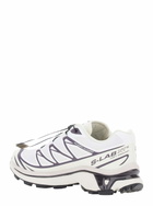 Salomon xt-6 White Low Top Sneakers With Front Lace-up Closure And Mxi Logo Lettering In Fabric Unisex