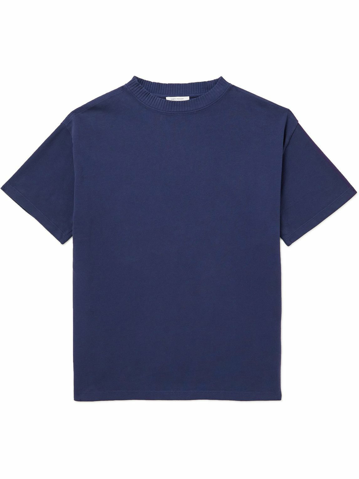 Photo: Ninety Percent - Oversized Organic Cotton-Jersey T-Shirt - Blue