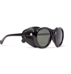 Moncler - Round-Frame Acatete Polarised Sunglasses - Black