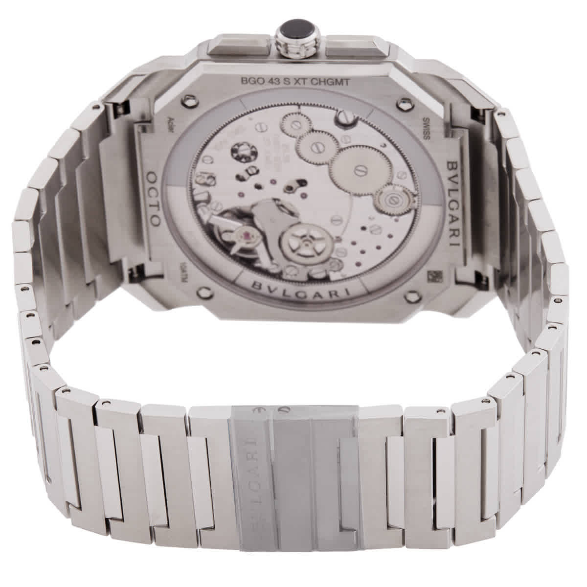 Bvlgari Octo Finissimo Chronograph Automatic Silver Dial Mens Watch 103661
