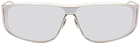 Saint Laurent Silver SL 605 Luna Sunglasses