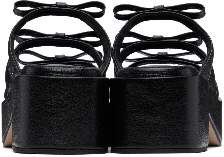 [MARGESHERWOOD]★RIBBON SANDALS Marge Sherwood Black Ribbon Sandals Marge Sherwood