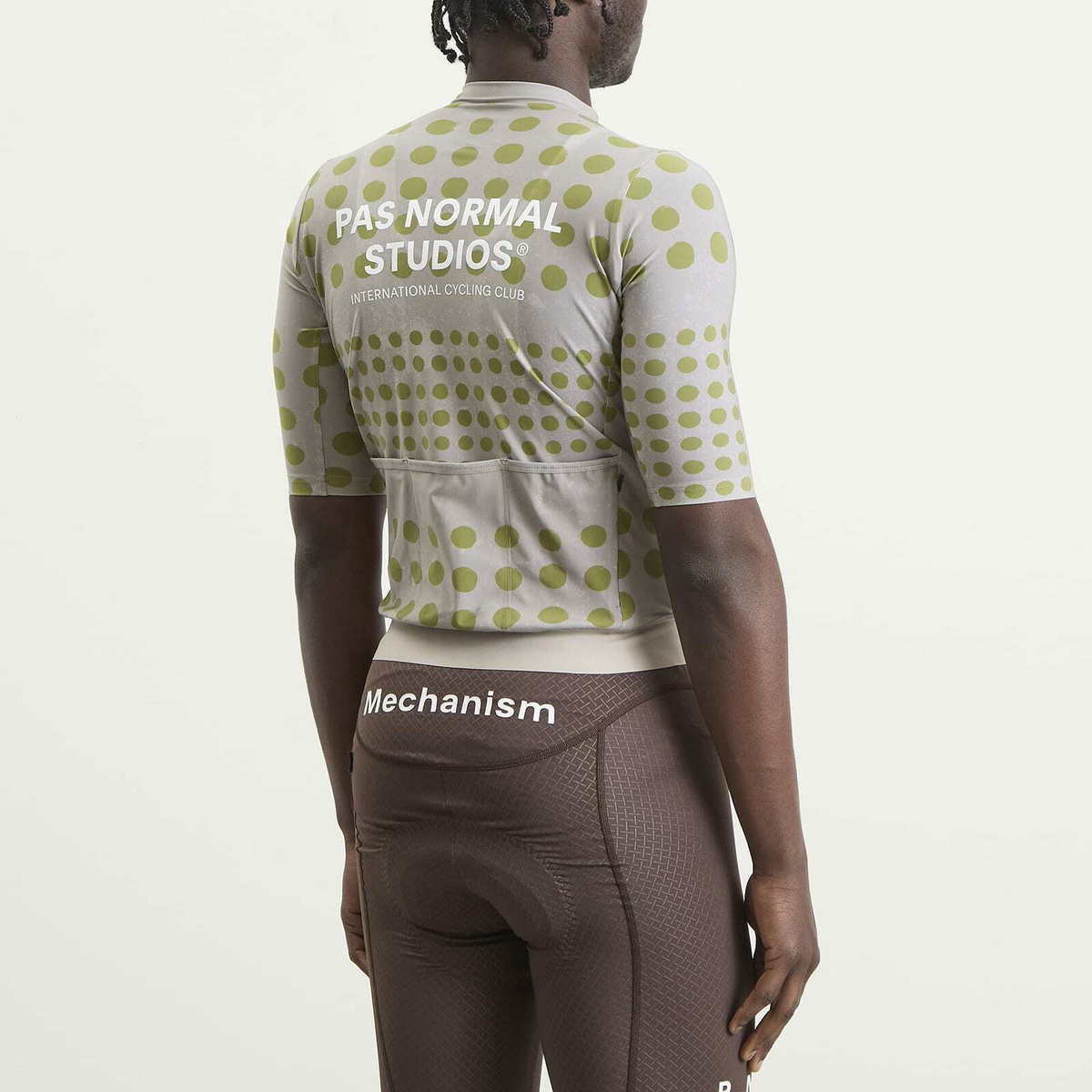Pas Normal Studios Men's Essential Jersey in Dot Bone