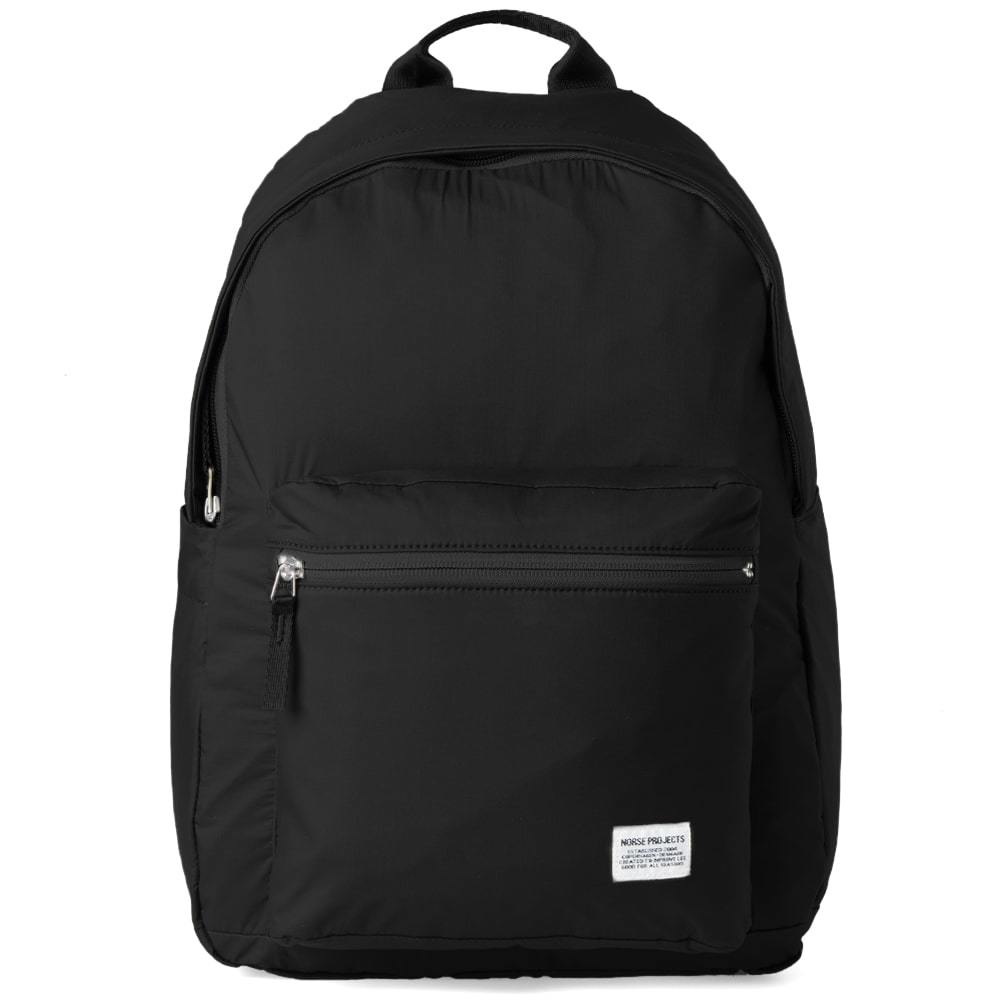 Norse Projects Louie Ripstop Backpack Black Norse Projects