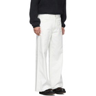 Marni White Drill Trousers